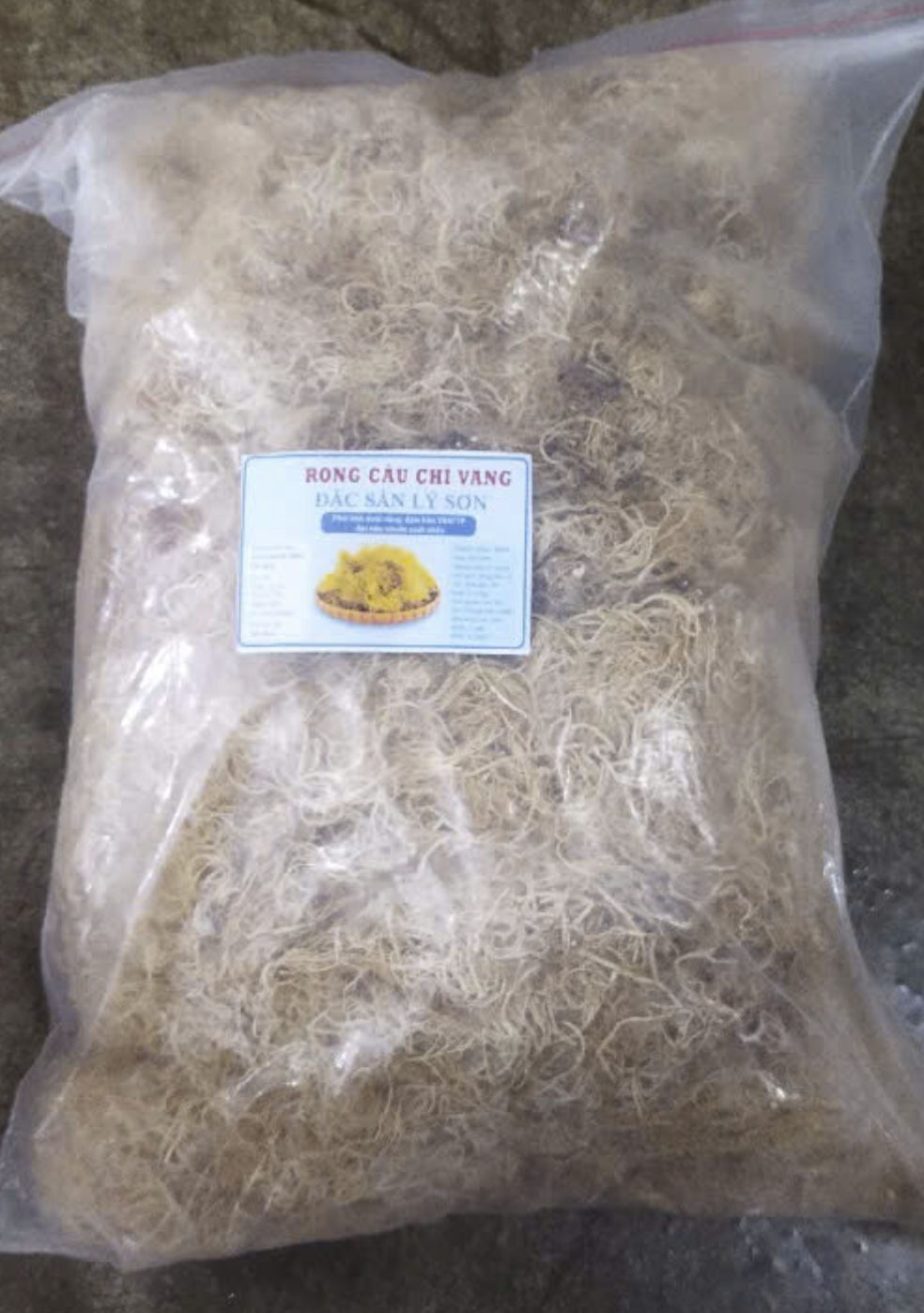 RONG CÂU CHỈ VÀNG LÝ SƠN 800g